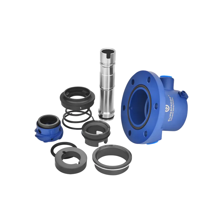 Double Seal for Non-Metallic Pump Seal